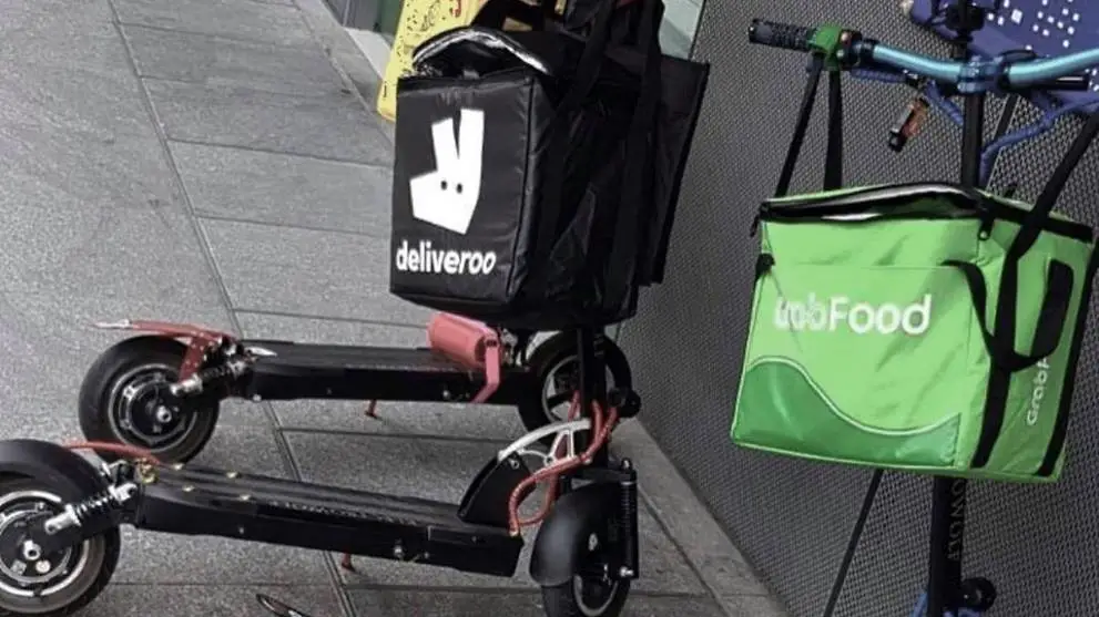E scooter for food delivery startups