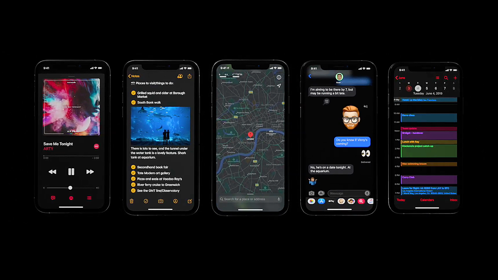 iOS 13 features and compatible devices