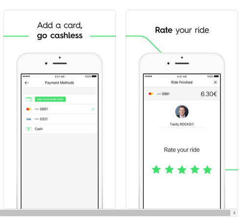 Taxify app